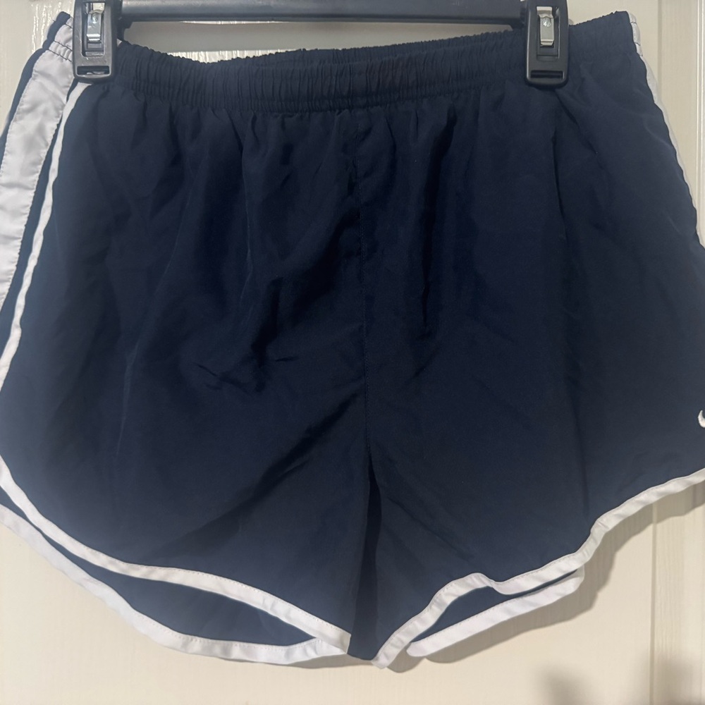 Nike Women's Dark Blue Athletic Shorts